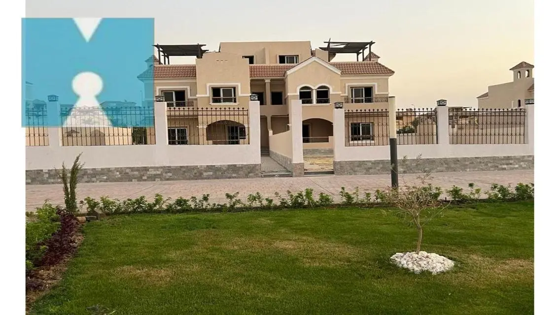فيلا توين كمبوند الخمائل نصف تشطيب