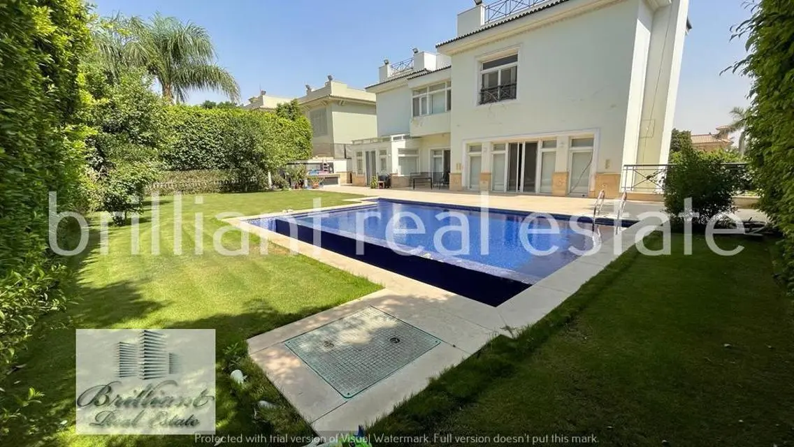 amazing villa rent in katameya heights