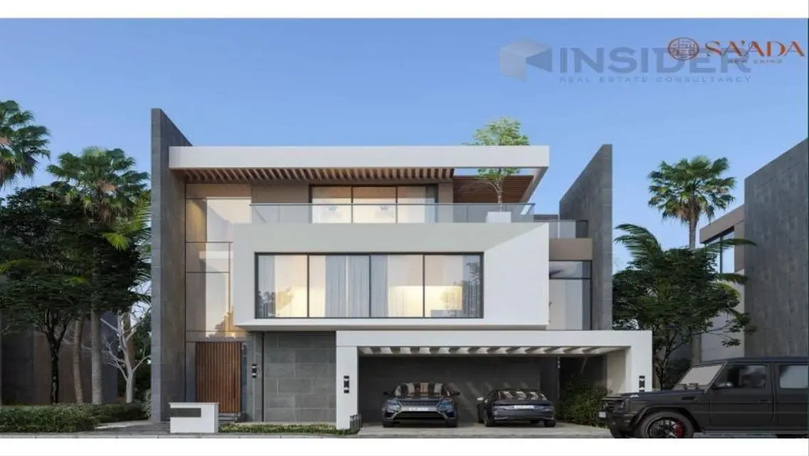 Large twin house  in the project deliverd 2025