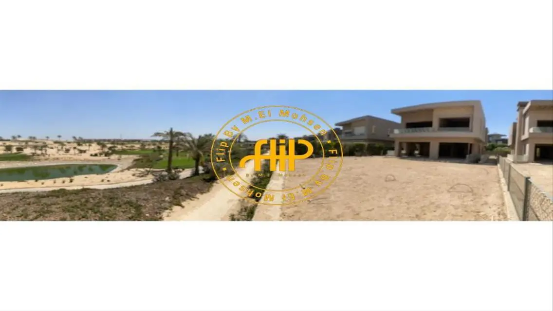 First Row Golf  Villa In New Giza For Sale 700 M
