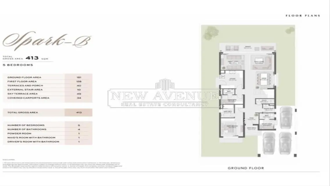 Luxurious Apartment for Sale with Private Garden and Shared Gym
