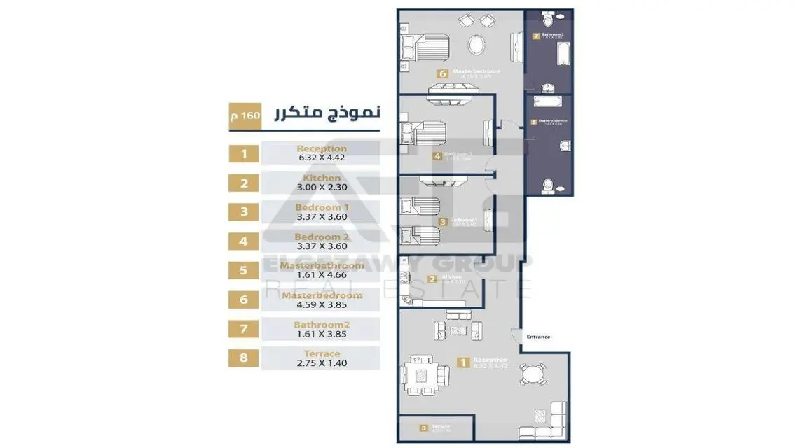 Apartment for Sale in Katameya Creeks Compound