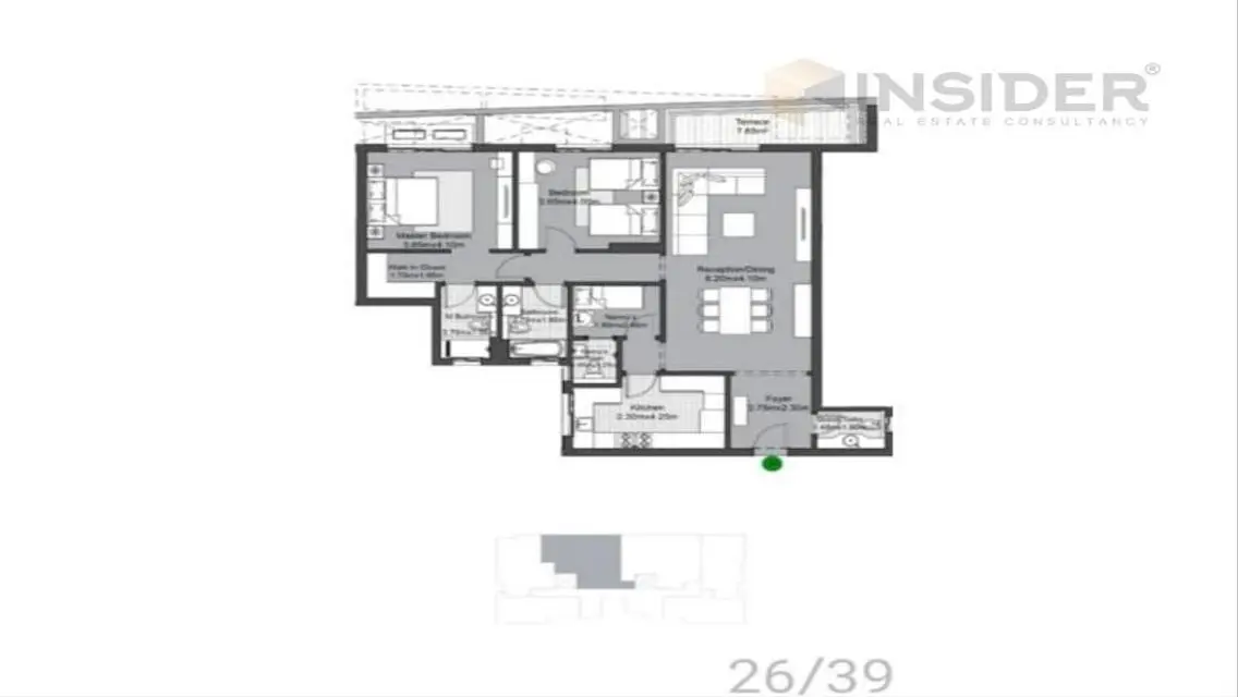 شقة فاخرة للبيع في V-Residence