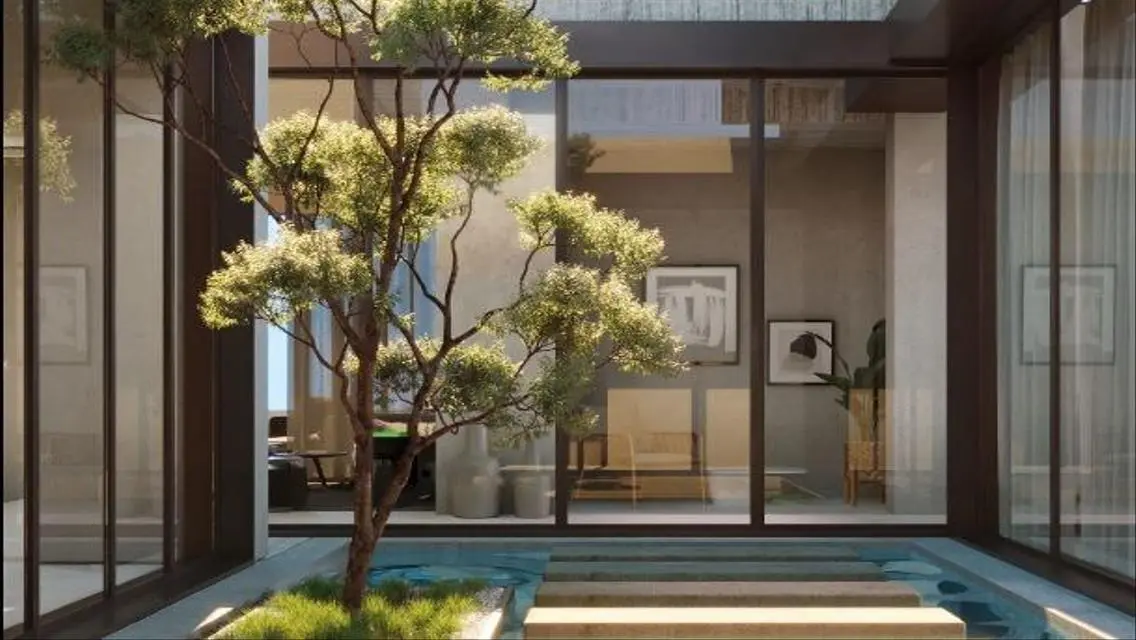 Luxury Apartment with Garden and Shared Pool