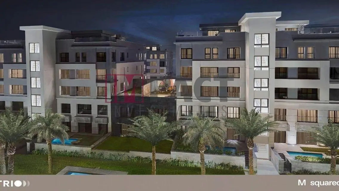 Luxury Apartment in Trio Gardens - New Cairo