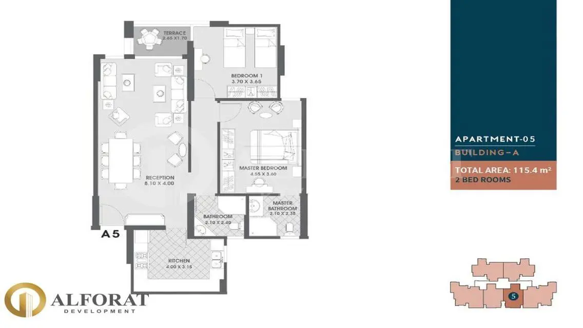 Luxury Apartment for Sale with Stunning View in the City Center