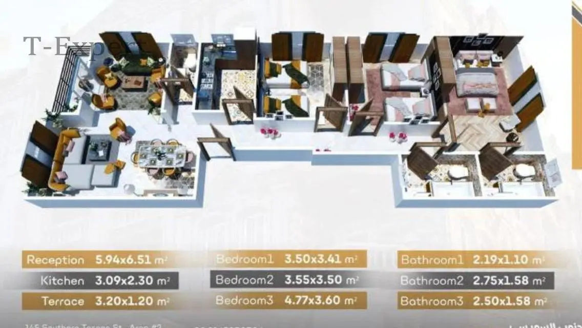 Stunning 155 sqm Apartment in AUC