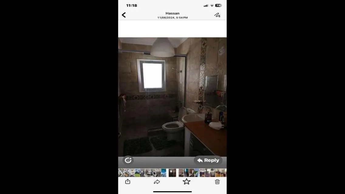 فيلا فاخرة مع شرفة ومسبح مشترك