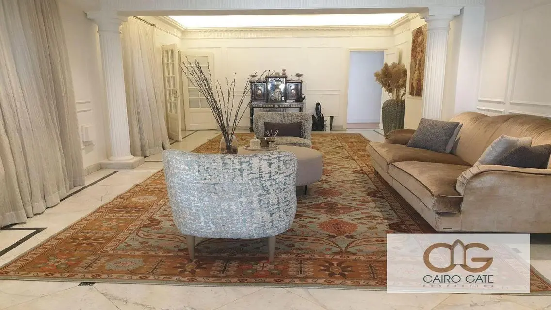 Prestigious Modern Apartment with Nile View in Zamalek