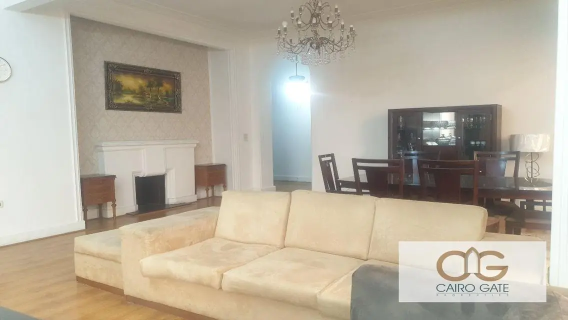 Modern Furnished 3-Bedroom Apartment for Rent in Zamalek