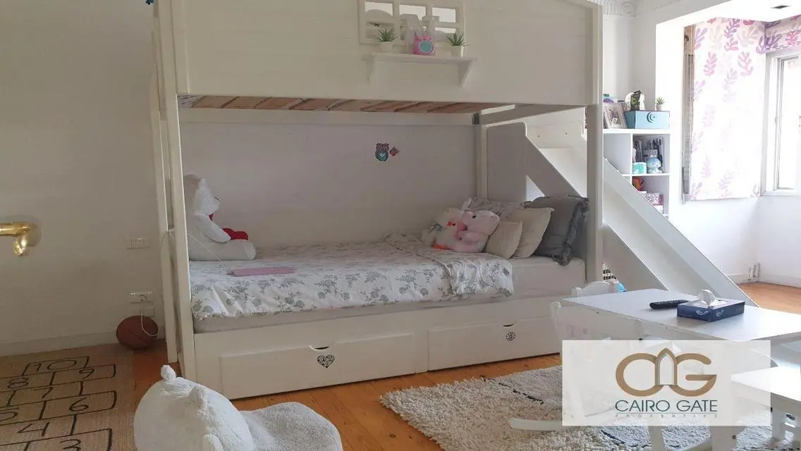 Modern Semi-Furnished Apartment with Nile View in Zamalek
