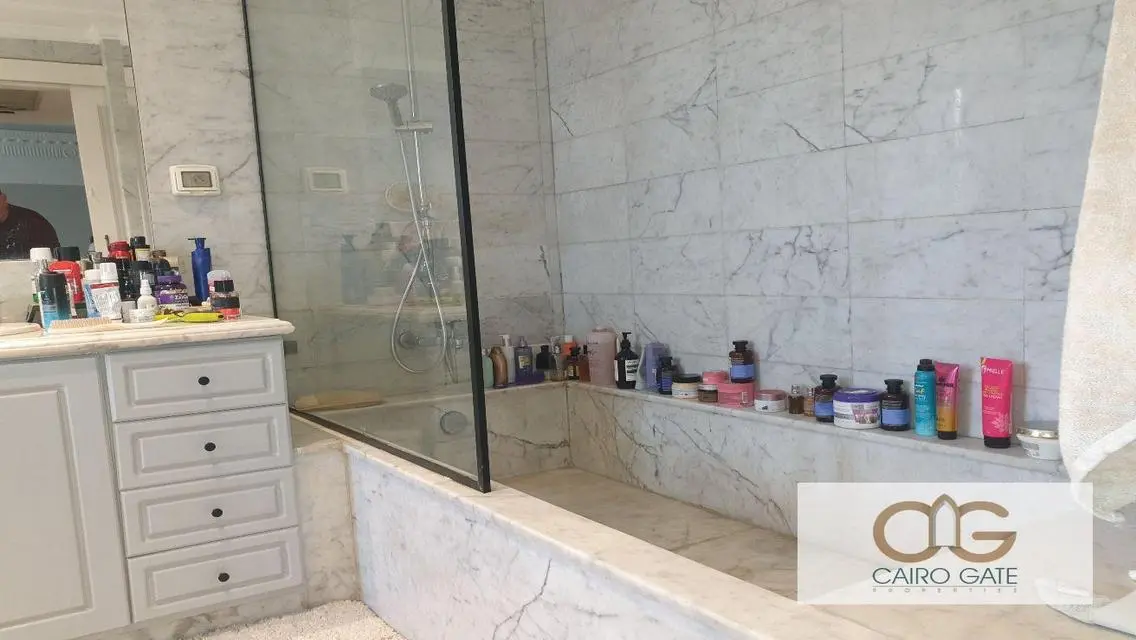 Modern Semi-Furnished Apartment with Nile View in Zamalek