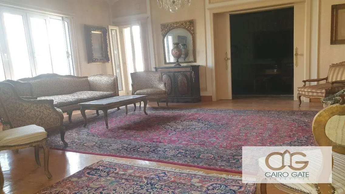 Prestigious 4-Bedroom Apartment with Terrace in South Zamalek