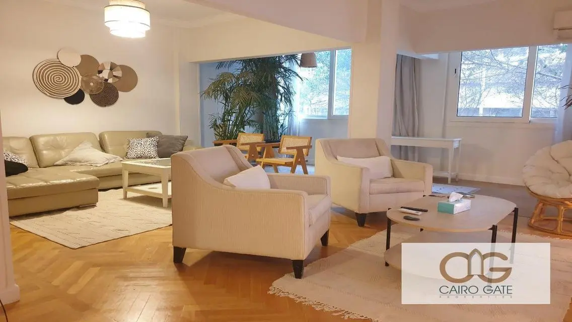 Stunning Modern Furnished 2-Bedroom Apartment in Zamalek