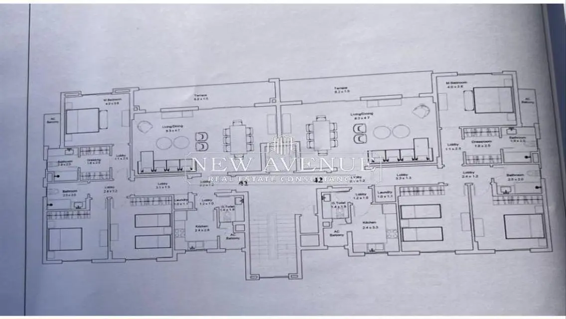 Luxury Apartment with Balcony and Security Guard