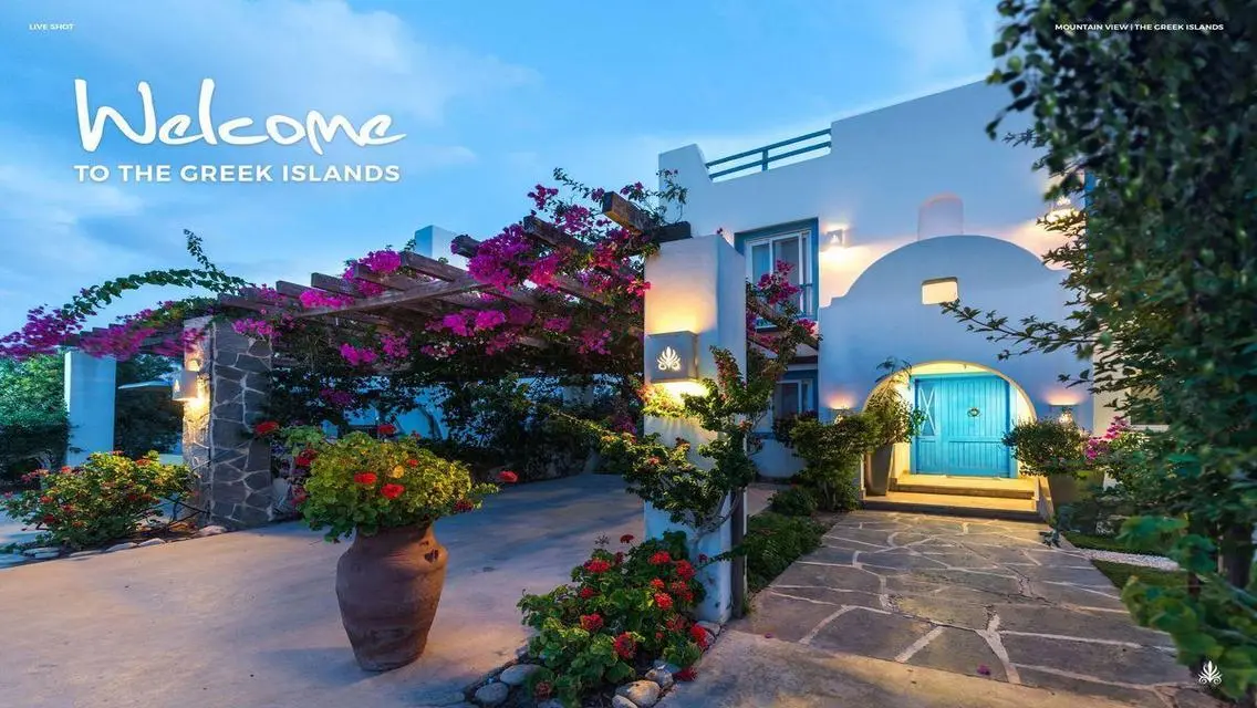 Mountain View Home in Evia
