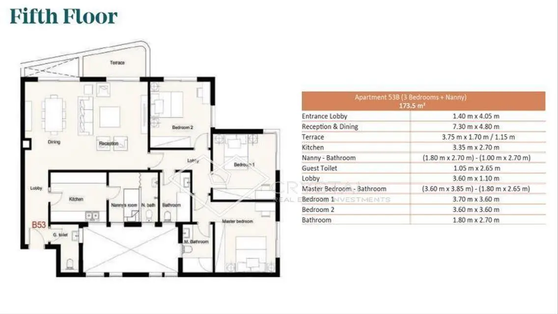Luxury Apartment in Palm Hills – New Cairo