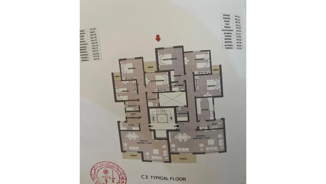 Apartment for Sale in Sarai - Second Floor with Open View