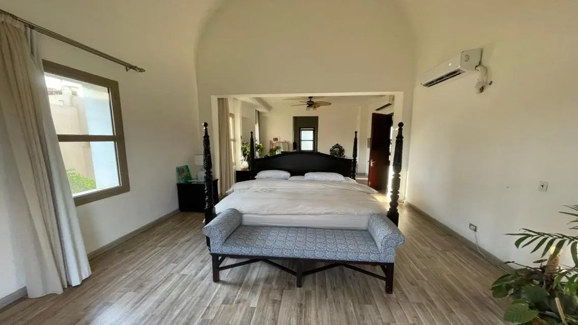 Semi-Furnished Villa with Pool for Rent in Allegria