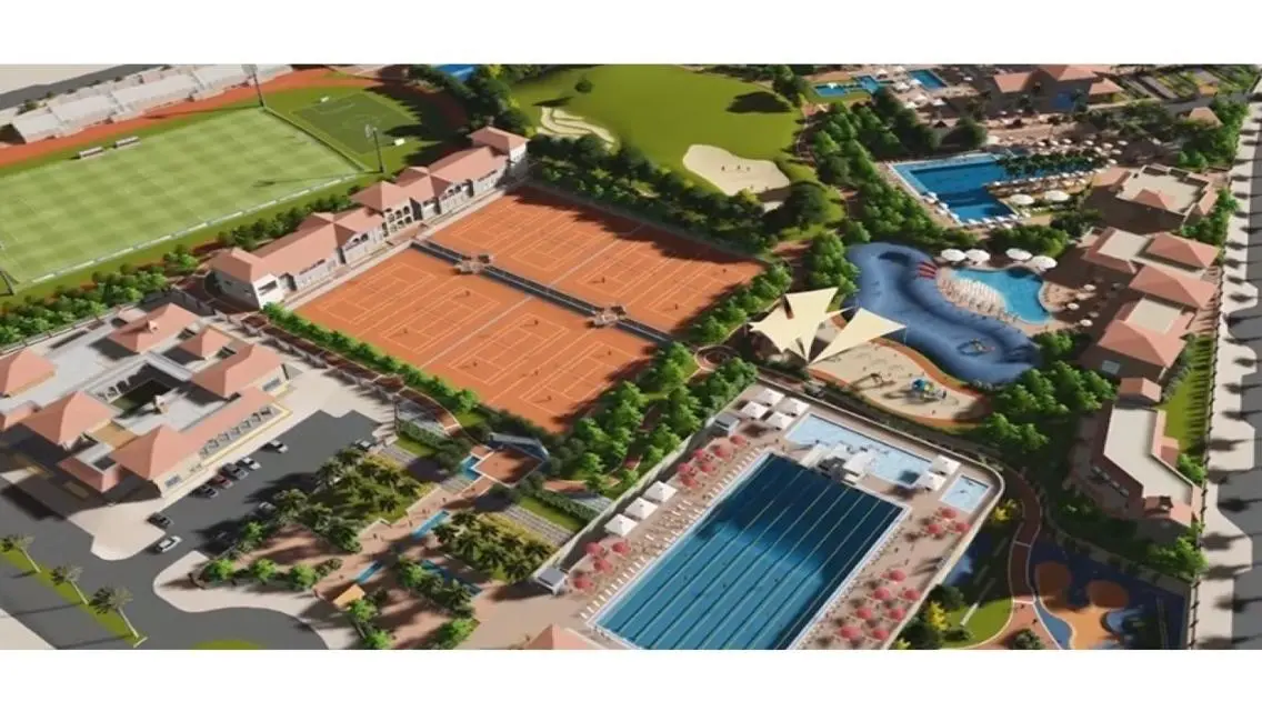 Twin house view land scape kingsrange new giza 