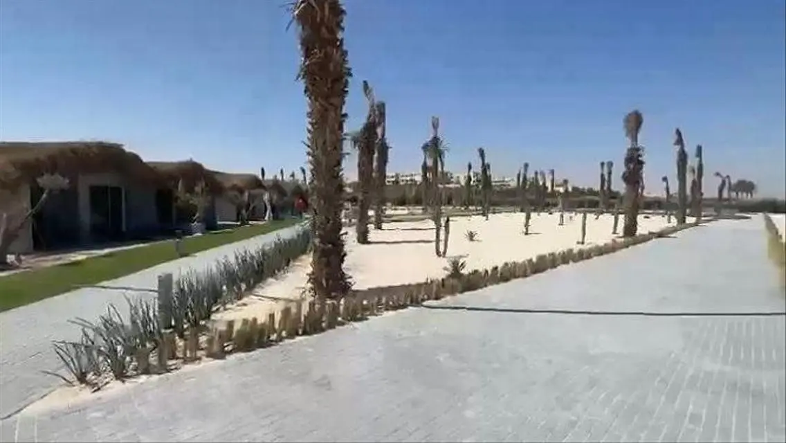 شالية بجاردن متشطب بأقل سعر في راس الحكمة بمقدم 5%