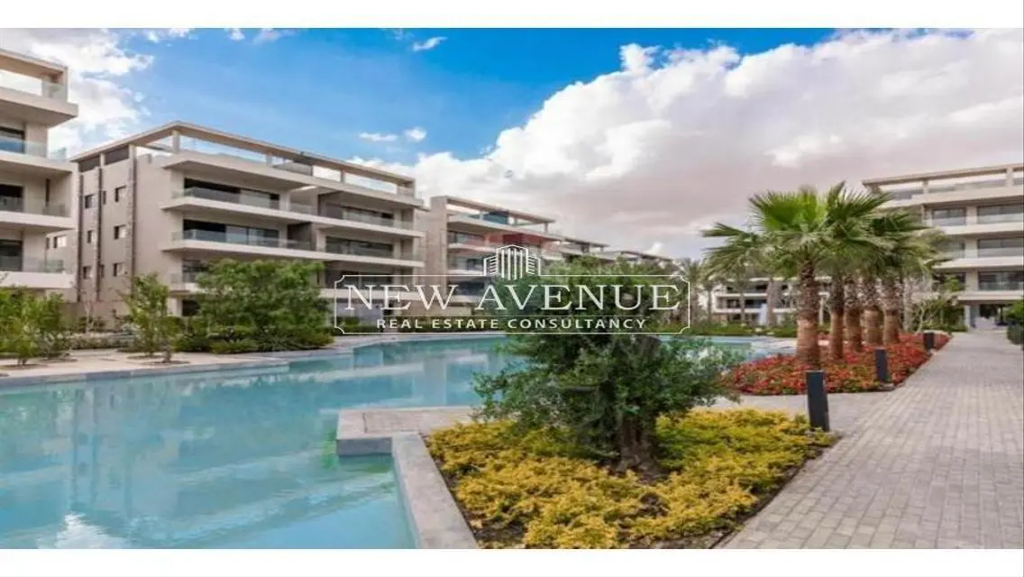 Delivered fully furnished apartment ground with garden