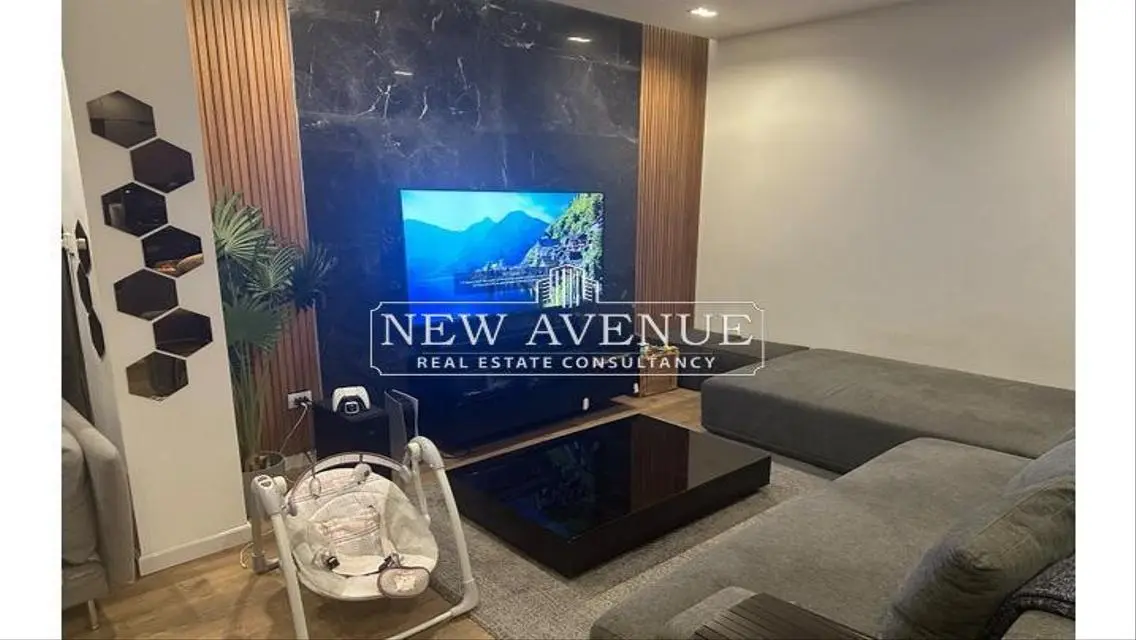 Delivered fully furnished apartment ground with garden