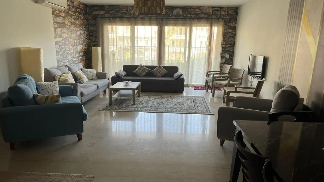 Furnished apartment for rent in Mivida Compound -