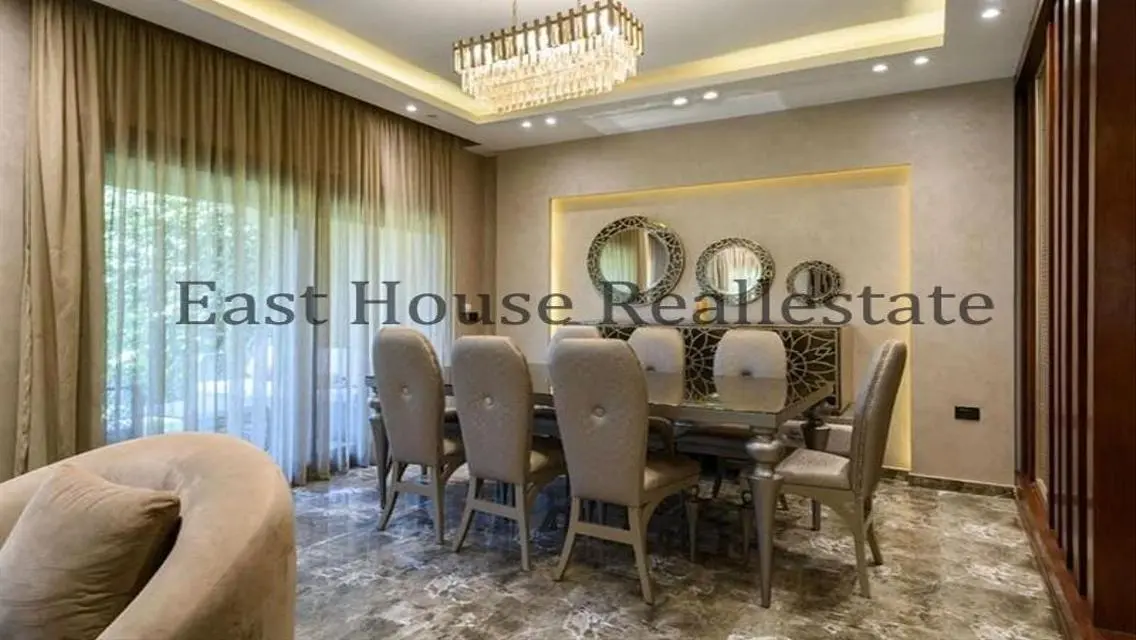 Twin house villa for rent furnished in Mivida