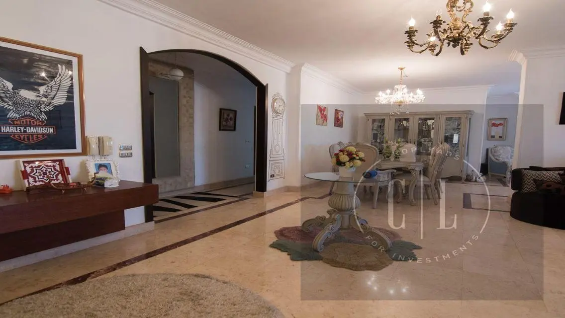فيلا مقسمه شقق تشطيب كامل الحي المتميز 6 اكتوبر