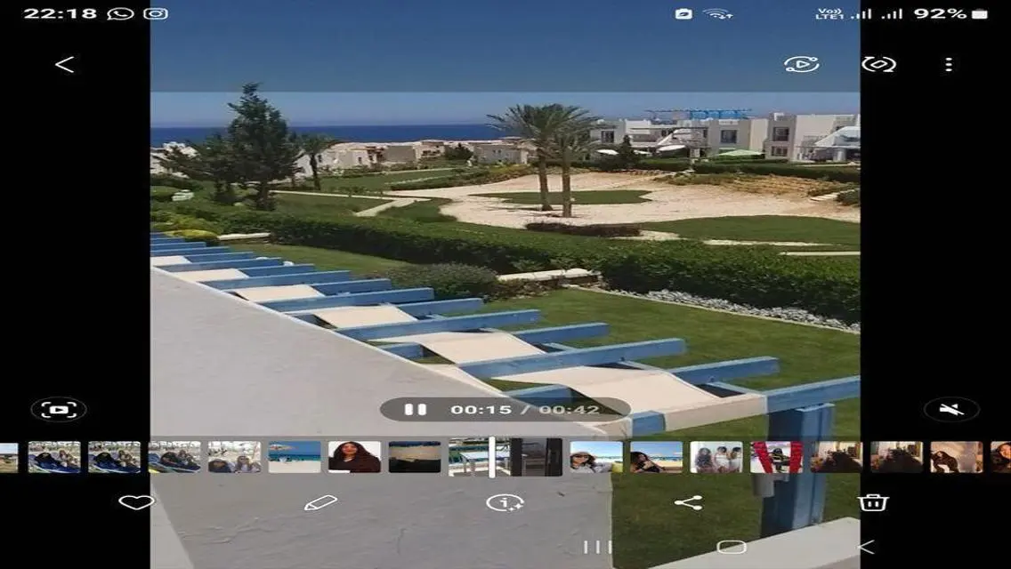 Chalet with sea view (furnished+ACs+electronics)