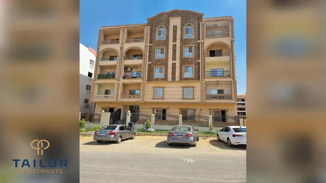 شقة 158 متر ارضي مرتفع + 110 متر حديقة خاصة كبيرة