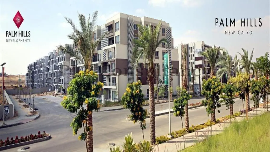 Townhouse Corner ready for viewing  Palm New Cairo