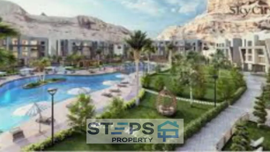 A ready to move unit with private garden 95 SQM