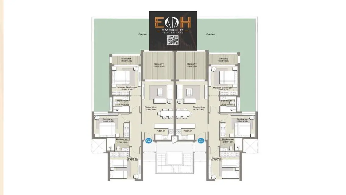 Luxury Apartment with Spacious Design for Sale