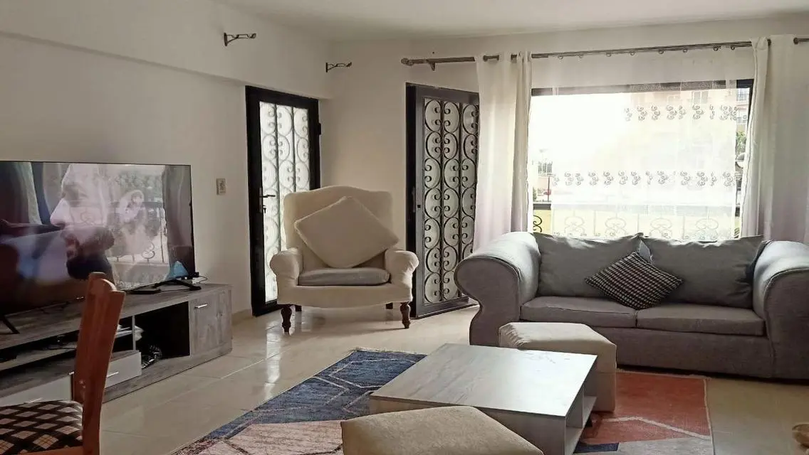 Apartment in Al Rehab 90m for rent furnished