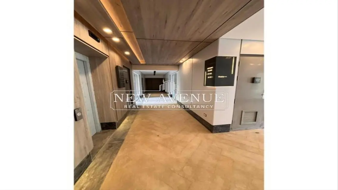 Delivered apartment corner with garden in palm hills