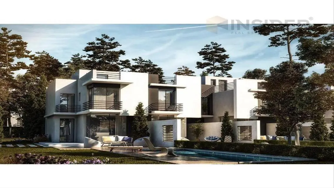 Spring villa for sale at El Bosco city 3 bedrooms