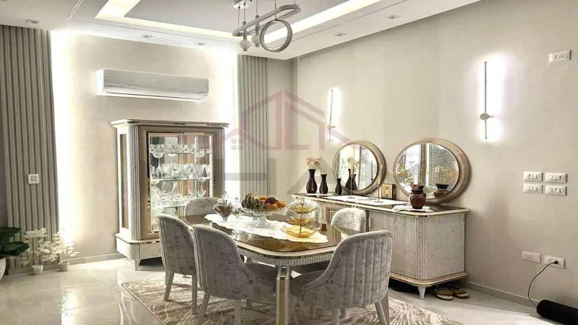 شقه 200م مفروشه للايجار اول سكن فى النرجس 1 ا