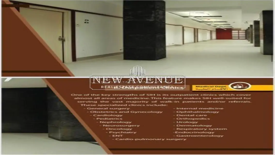 FF with equipments Hospital at the best location
