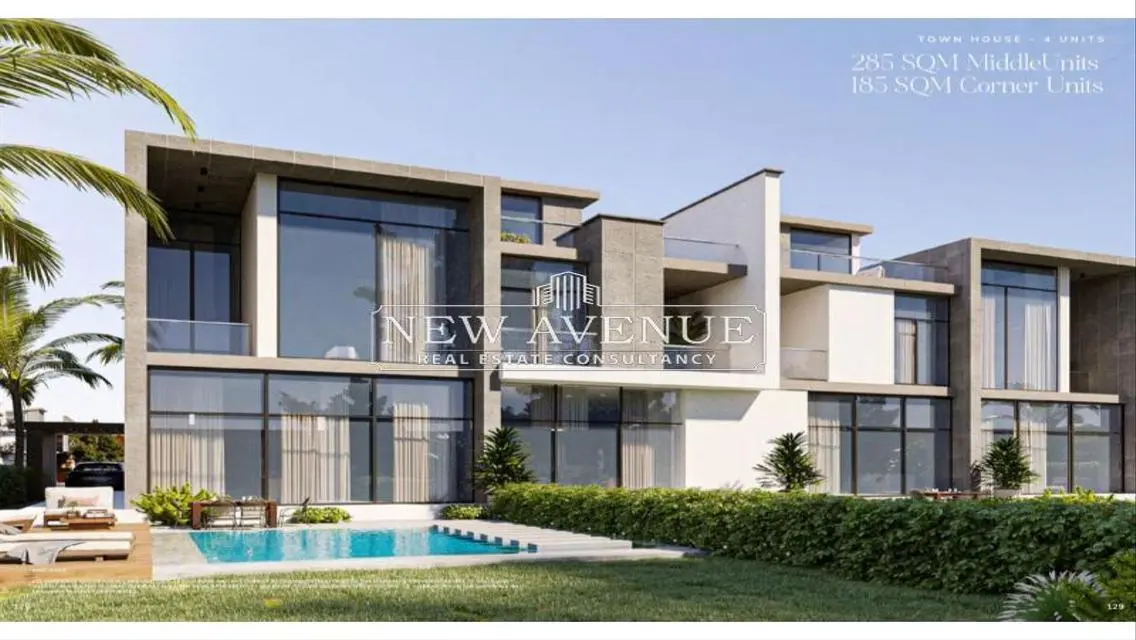Bahary townhouse corner prime location overlooking lake