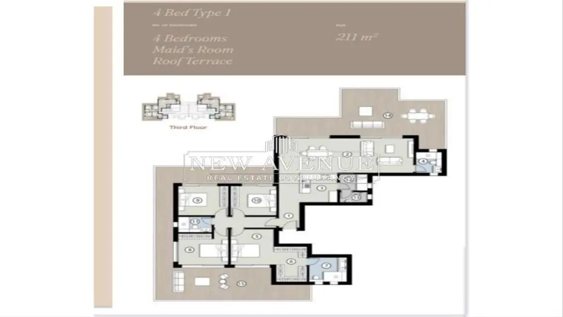 penthouse 4beds prime location at silver town