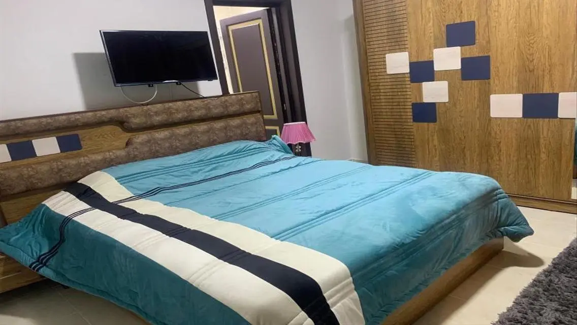 شقة 89 متر مفروش سوبر لوكس للايجار في الرحاب