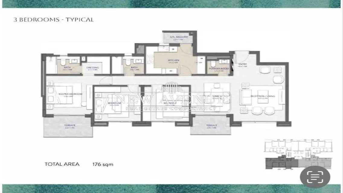Under market price resale Apartment 3bed Fully finished