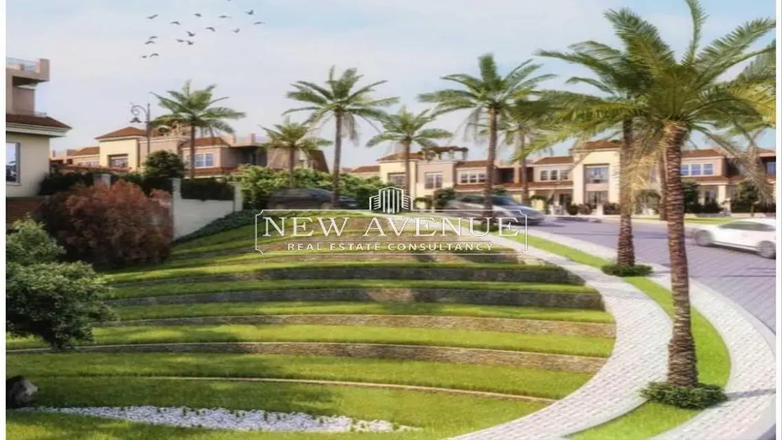 Villa view landscape in sarai with installments