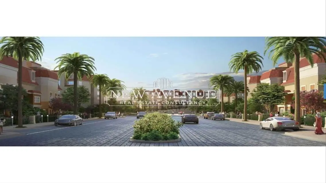 Villa view landscape in sarai with installments