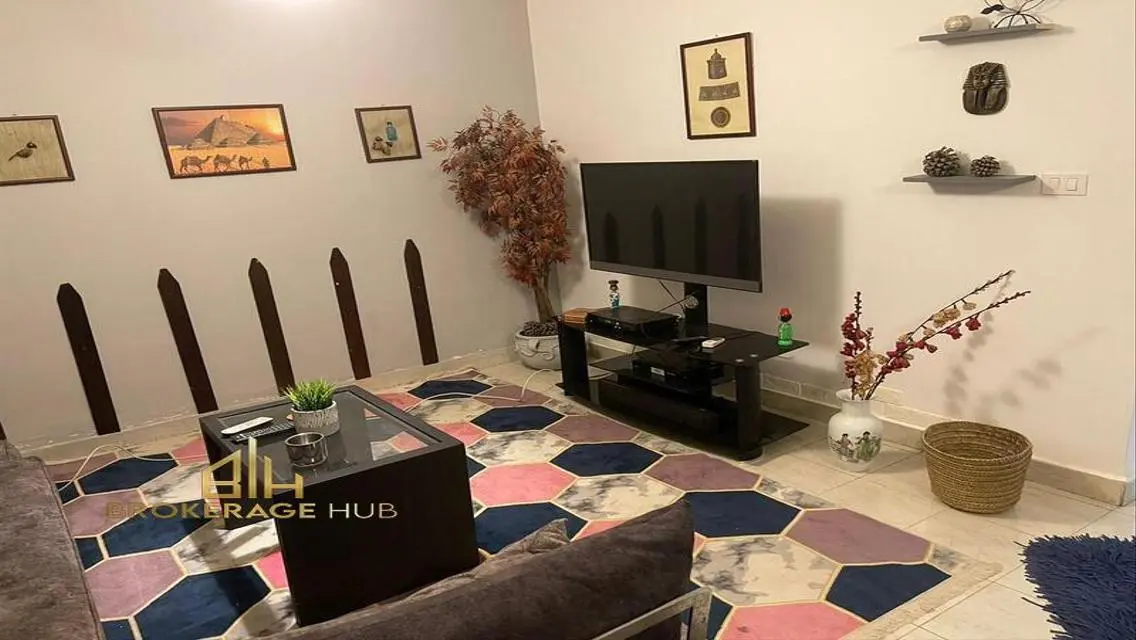 An apartment for rent in a location Al Rehab,