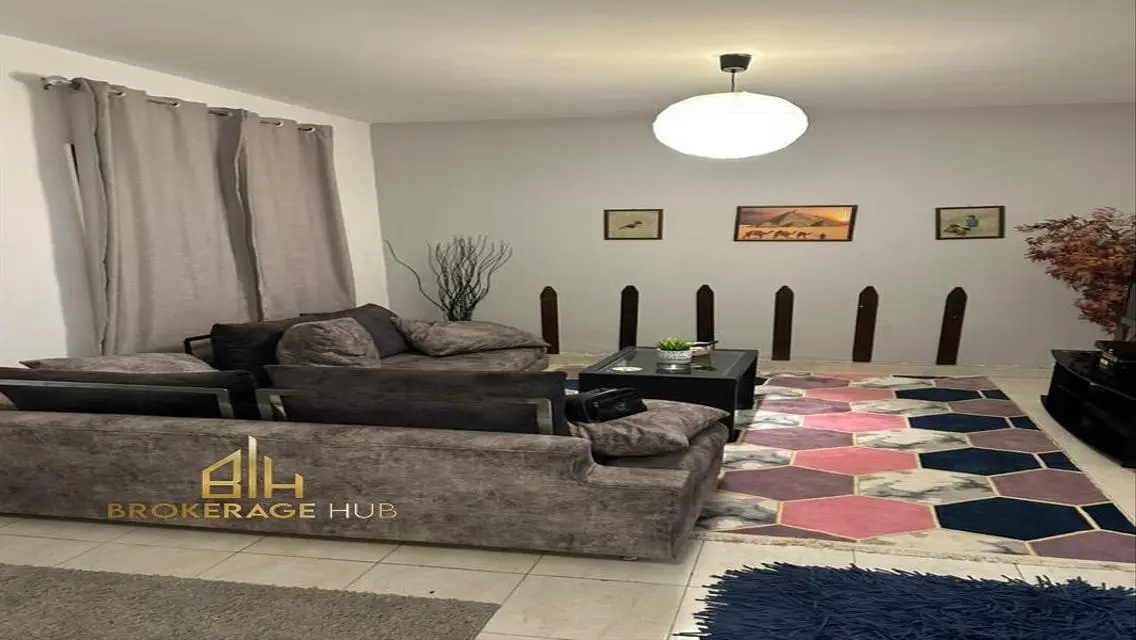 An apartment for rent in a location Al Rehab,