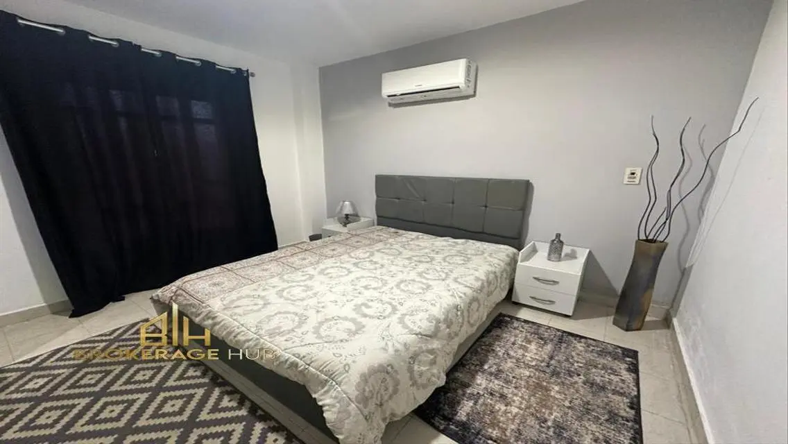 An apartment for rent in a location Al Rehab,