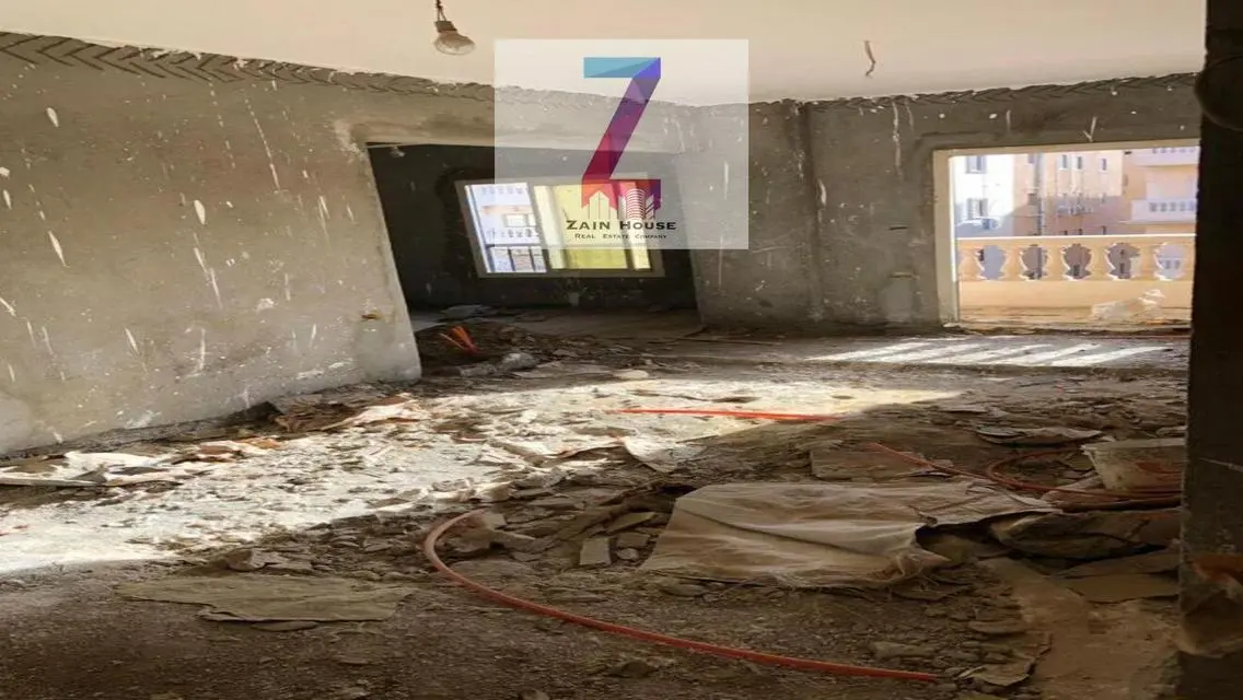 شقة نص تشطيب لقطة للبيع في النرجس عمارات